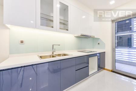 Bếp Căn hộ Vinhomes Central Park 2 phòng ngủ tầng thấp P3 view hồ bơi