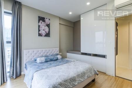 Phòng Ngủ 2 Cho thuê căn hộ Masteri Millennium 3PN, diện tích 107m2, đầy đủ nội thất, view Bitexco