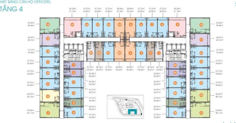 Office-tel Lavida Plus thiết kế hiện đại, tiện ích đa dạng.