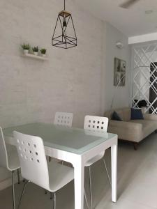 Phòng ăn căn hộ LEXINGTON RESIDENCE Bán căn hộ Lexington Residence 1PN, tầng 9, đầy đủ nội thất, ban công Đông Nam