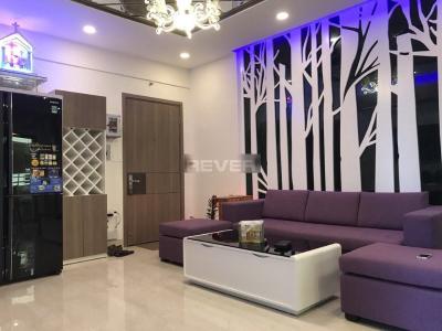 Phòng khách căn hộ Tecco Green Nest, Quận 12 Căn hộ Tecco Green Nest tầng trung, đầy đủ nội thất cao cấp tiện nghi.