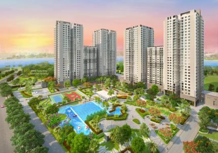 Saigon South Residence  Căn hộ Saigon South Residence tầng trung, đầy đủ nội thất, view sông.