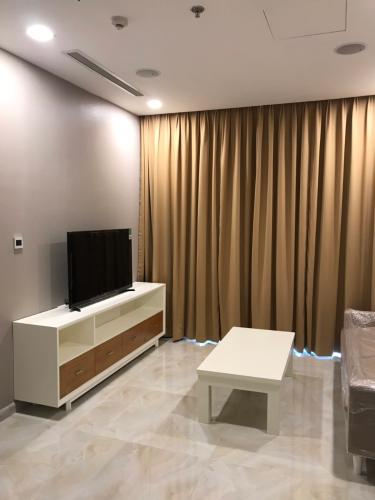 Phòng khách căn hộ Vinhomes Golden River Cho thuê căn hộ Vinhomes Golden River 1PN, diện tích 46m2, đầy đủ nội thất, hướng ban công Tây Nam
