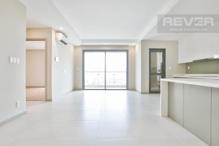 Phòng Khách Căn hộ The Gold View 3 phòng ngủ tầng thấp tháp B nội thất cơ bản