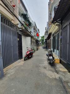Hẻm nhà phố Phạm Văn Chiêu, Gò Vấp Nhà phố hướng Đông Bắc diện tích đất 44m2, khu dân cư an ninh.