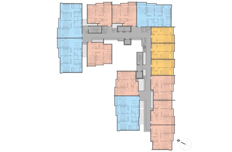 The River Thủ Thiêm - mặt bằng Dự án The River Thủ Thiêm