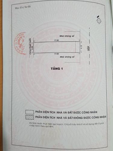 Bản vẽ nhà phố Phạm Quý Thích, Tân Phú Nhà phố hẻm xe hới hướng Đông, gần ngay chợ Tân Hương.