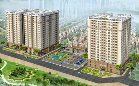 Tecco Green Nest, Quận 12 Căn hộ Tecco Green Nest tầng trung, bàn giao nội thất cơ bản.