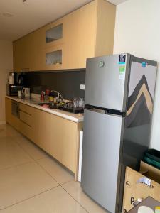 Phòng bếp Masteri Thảo Điền Quận 2 Căn hộ tầng cao Masteri Thảo Điền ban công hướng Đông Bắc.