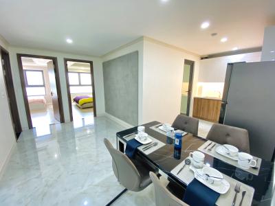 Nhà mẫu Homyland Riverside, Quận 2 Căn hộ Homyland Riverside hướng Bắc, view sông mát mẻ.