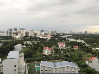 View từ căn hộ Saigon South Residences Bán căn hộ thô Saigon South Residence tầng trung view sông thoáng mát.