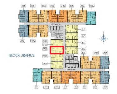 Layout Q7 Sài Gòn Riverside Căn hộ Q7 Saigon Riverside tầng trung, view đường nội khu.