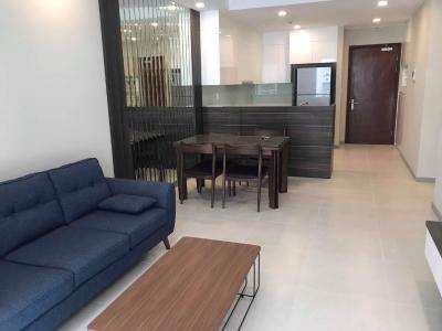 Phòng khách The Gold View, Quận 4 Căn hộ The Gold View 2 phòng ngủ, nội thất sang trọng.