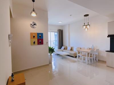 Phòng ăn căn hộ Sunrise Riverside Căn hộ Sunrise Riverside nội thất đầy đủ, view thành phố đẹp.