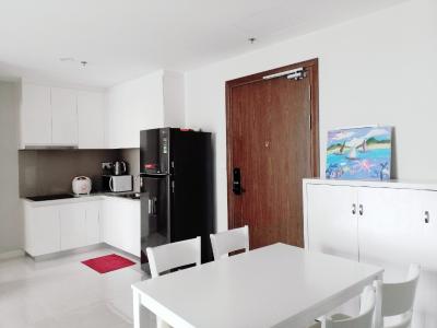 Phòng bếp Masteri An Phú Quận 2 Căn hộ Masteri An Phú tầng 23, view nội khu, nội thất cơ bản.