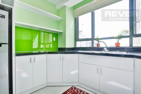 Bếp Căn hộ The Gold View 2 phòng ngủ tầng cao A2 đầy đủ nội thất