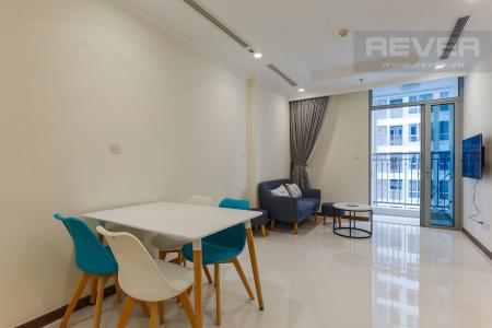 Bàn Ăn Officetel Vinhomes Central Park 1 phòng ngủ tầng cao Landmark 5