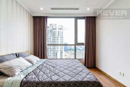 Phòng Ngủ 1 Căn hộ Vinhomes Central Park 3 phòng ngủ tầng cao L2 hướng Tây Nam