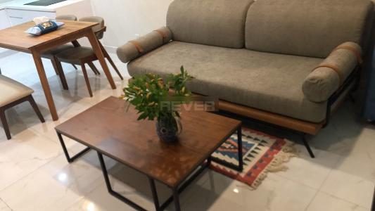 Phòng khách An Gia Skyline Căn hộ tầng cao An Gia Skyline nội thất đầy đủ, view sông.