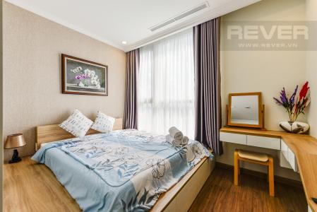 Phòng ngủ 1 Căn hộ Vinhomes Central Park 2 phòng ngủ tầng cao C3 hướng Tây