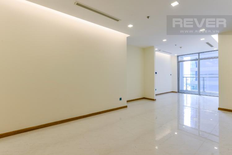 Phòng khách Căn góc Vinhomes Central Park 2 phòng ngủ tầng thấp Park 4