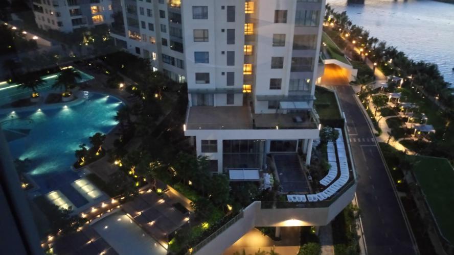 View tòa nhà căn hộ Diamond Island Bán căn hộ Diamond Island nhìn về Landmark 81, đây đủ nội thất.