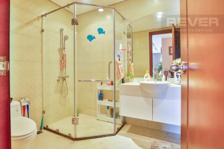 Phòng tắm 1 Căn hộ Vinhomes Central Park tầng cao hướng Tây Bắc tháp Central 2