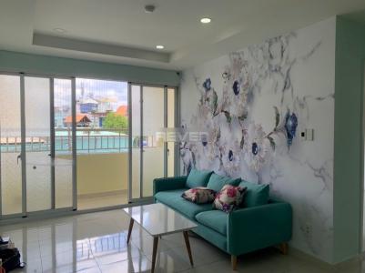 Phòng khách , Căn hộ chung cư Khuông Việt , Quận Tân Phú Căn hộ chung cư Khuông Việt tầng 1 view thoáng mát, nội thất cơ bản.