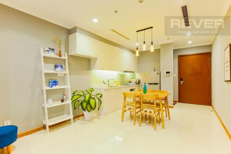 Bàn Ăn Căn hộ Vinhomes Central Park trung tầng Landmark 3 thiết kế hiện đại, sang trọng