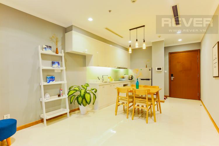 Bàn Ăn Căn hộ Vinhomes Central Park trung tầng Landmark 3 thiết kế hiện đại, sang trọng