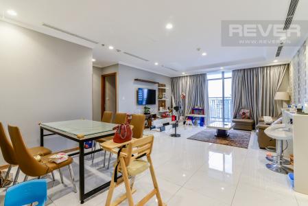 Tổng Quan Căn hộ Vinhomes Central Park 3 phòng ngủ tầng cao C3 nội thất đầy đủ