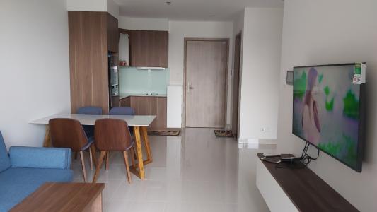 Phòng khách Vinhomes Grand Park Quận 9 Căn hộ Vinhomes Grand Park tầng trung cùng hướng trường học.