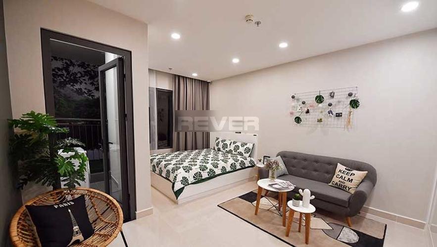 Căn hộ studio Vinhomes Grand Park tầng 14, view công viên và sông.