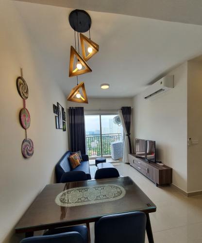 Phòng khách căn hộ Sunrise Riverside Căn hộ Sunrise Riverside nội thất đầy đủ, view hướng Đông.