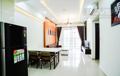 Phòng Ăn Cho thuê căn hộ Sunrise Riverside 2PN, hướng Nam, đầy đủ nội thất, view hồ bơi