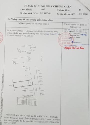 Nhà phố Thủ Đức Nhà phố Thủ Đức hướng Đông diện tích 4mx15m, hẻm xe hơi.