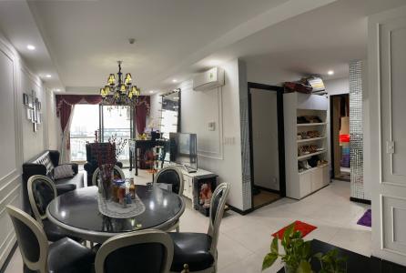 Tổng quan căn hộ The Gold View Bán căn hộ The Gold View thuộc tầng trung, 2 phòng ngủ, diện tích 85m2, đầy đủ nội thất.