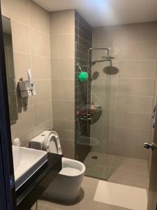 phòng tắm Bán căn hộ Sunrise Riverside tầng thấp, đầy đủ nội thất hiện đại.