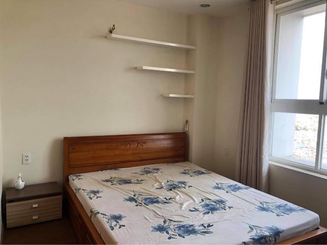 Phòng ngủ The Harmona, Tân Bình Căn hộ The Harmona tầng cao, ban công hướng Đông Nam view Bitexco.