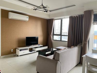 Phòng khách Masteri Thảo Điền Quận 2 Căn hộ Masteri Thảo Điền tầng cao, ban công hướng Bắc.