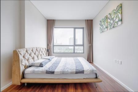 Phòng ngủ căn hộ ĐẢO KIM CƯƠNG Cho thuê căn hộ Diamond Island - Đảo Kim Cương 3PN, tháp Bahamas, là căn góc, đầy đủ nội thất, view trực diện sông