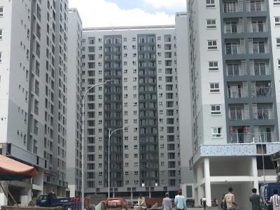 Chung cư Prosper Plaza, Quận 12 Căn hộ Prosper Plaza nội thất cơ bản, view thành phố sầm uất.