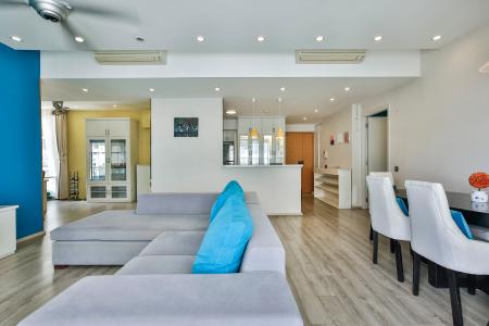 Phòng Khách Căn hộ The Estella Residence 2 phòng ngủ tầng cao 4B hướng Bắc