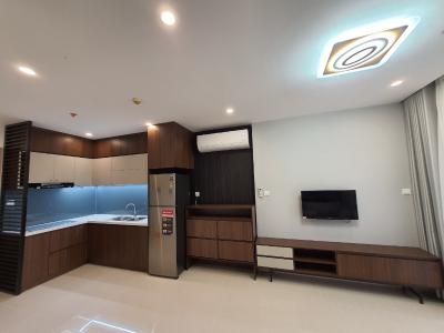 Phòng bếp Vinhomes Grand Park Quận 9 Căn hộ Vinhomes Grand Park ban công đón view nội khu yên tĩnh.