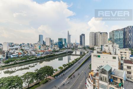 View Cho thuê căn hộ Masteri Millennium 3PN, diện tích 107m2, đầy đủ nội thất, view Bitexco