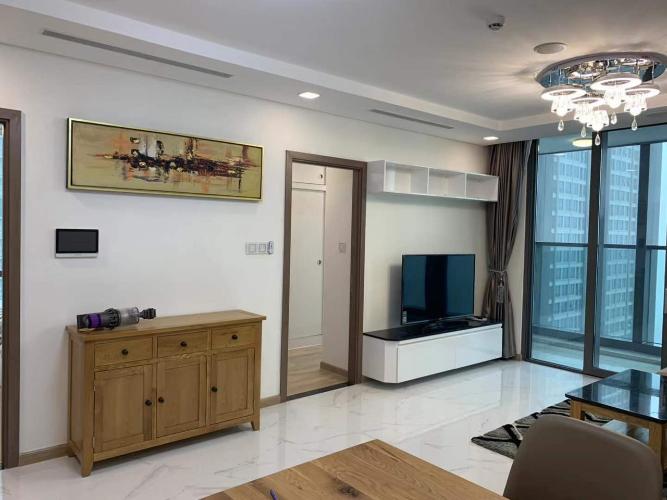 Phòng khách Vinhomes Central Park Căn hộ tầng cao Vinhomes Central Park hướng Tây Nam.