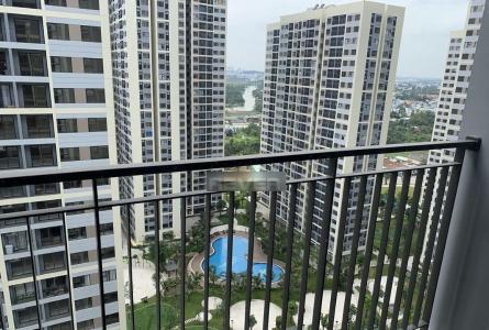 Ban công Vinhomes Grand Park Quận 9 Căn hộ Vinhomes Grand Park 2 view nội khu và sông thoáng mát.