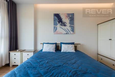 Phòng ngủ căn hộ NEW CITY THỦ THIÊM Cho thuê căn hộ New City Thủ Thiêm 1PN, tầng thấp, đầy đủ nội thất, view thoáng