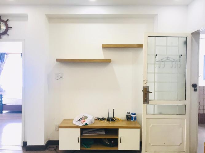 Phòng khách chung cư Tôn Thất Thuyết Bán căn hộ chung cư Tôn Thất Thuyết, thiết kế trẻ trung, hiện đại.