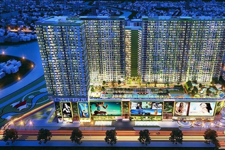 Topaz Elite Căn hộ Topaz Elite ban công hướng Đông Nam, không kèm nội thất.